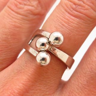Anna Greta Eker Norway 925S Sterling Silver Modernist Designer Handcrafted Ring 3
