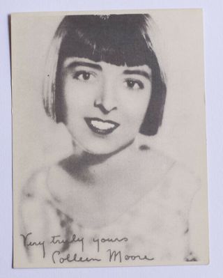 1926 E243 Brody Novelty Candy Co.  Motion Picture Stars Colleen Moore