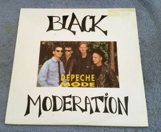 Depeche Mode ‎– Black Moderation - 2 X 12 " Vinyl Record Vg/ex