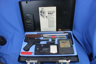 Vintage 1965 James Bond 007 Attaché Spy Brief Case Multiple Products Glidrose