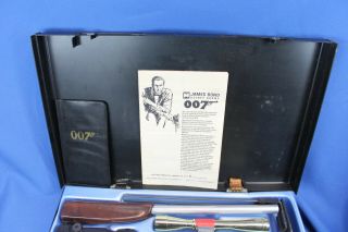 Vintage 1965 James Bond 007 Attaché Spy Brief Case Multiple products Glidrose 2