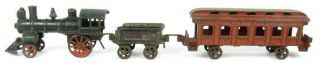 Ives Antique Cast Iron Train Fast Express 1900
