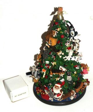 Danbury " Comical Cats " Light Up Christmas Tree Artist Gary Patterson