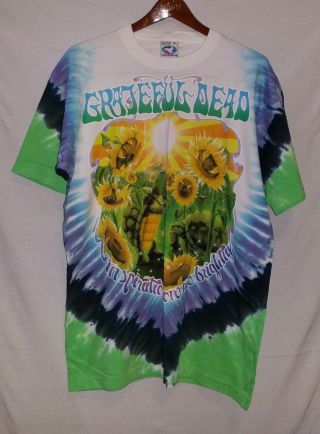 Vintage Concert T - Shirt Xl Grateful Dead Summer 1995 Tour Jerry Garcia 