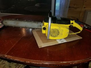 Vintage Mcculloch Mac 2 - 10 Chainsaw Right Hand Start Chainsaw Project Or Parts
