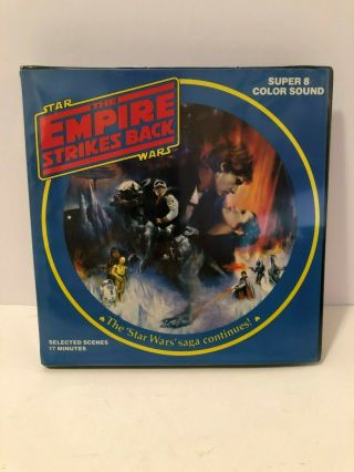 1980 Star Wars The Empire Strikes Back 8 Color Sound Film