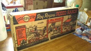 Marx 1956 Complete Roy Rogers Rodeo Ranch 3986