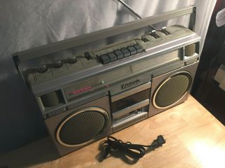 Vintage 4 Speaker Panasonic RX - 5030 Boom Box AM /FM/ Stereo Cassette 3