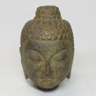 E150: Chinese Stone Carving Ware Statue Of Buddha 