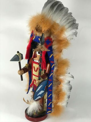 Chief Sitting Bull Vintage Steinbach Nutcracker for Kurt Adler Numbered 2