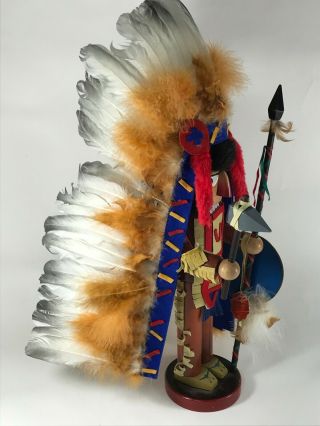 Chief Sitting Bull Vintage Steinbach Nutcracker for Kurt Adler Numbered 3