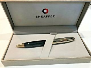 Sheaffer Legacy Ball Pen box and paperwork White dot Black Laque 2