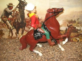 Hartland Buffalo Bill Cowboy Complete With Horse Hat Pistols Saddle