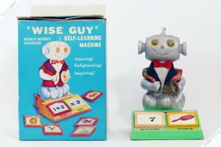 Masudaya Horikawa Yonezawa Nomura Wise Guy Robot Tin Japan Vintage Space Toy