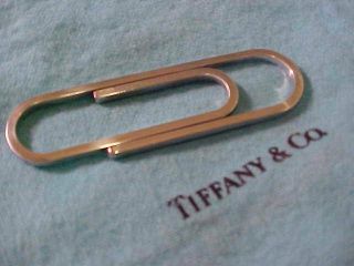 Tiffany & Co Sterling Silver Large Paper Clip