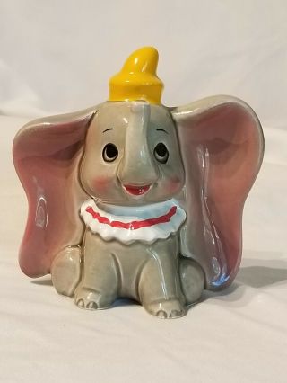 Vintage Disney Dumbo Porcelain Figurine Made In Japan F2