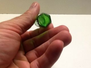 Tiny 1/8 Oz Emerald Green Ridge Poison Bottle. 2