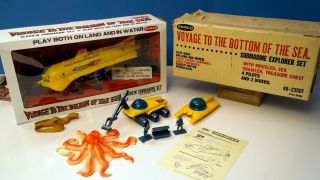 Remco Vintage Voyage To The Bottom Of The Sea Complete Set Box