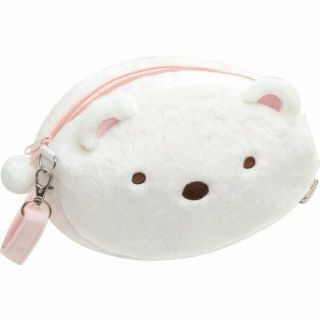 San - X Sumikko Gurashi Shirokuma Bear Shoulder Pouch Outing Cu72601 Kawaii Gift