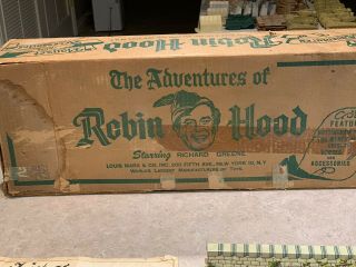 Marx Robin Hood Richard Greene Play Set Box 4720 - C