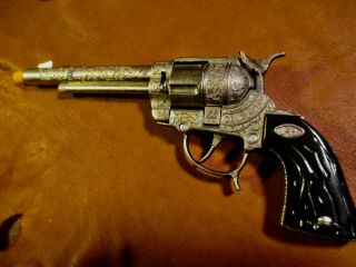 Vintage Leslie - Henry Gene Autry 44 Toy Cap Gun In