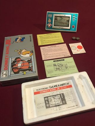 Nintendo Game And Watch Donkey Kong Jr.  100 Complete