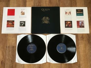 Queen Greatest Hits Ii 2 : Uk 12 " Vinyl Double Lp Album Pmtv 22 - Plays Great