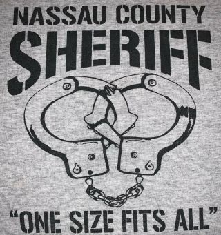Ncsd Nassau County Sheriff Department T - Shirt Nypd Ncpd T - Shirt Sz Xl
