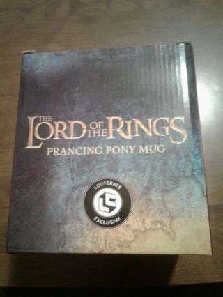 The Lord Of The Rings Prancing Pony Mug Lootcrate Exclusive