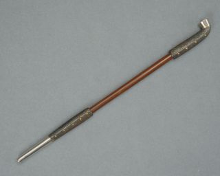 Kiseru Pipe In The Meiji Era Antique Japanese Smoking Tool For Samurai Sagemono