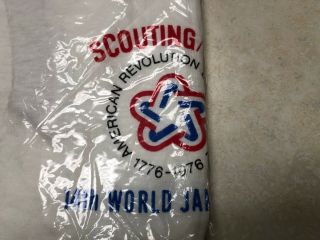 1976 Boy Scout World Jamboree Tshirt - Size Mens XL 44 2