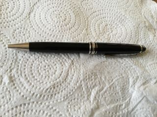 Mont Blanc Meisterstuck ballpoint pen.  Serial no.  XZ1383982 2