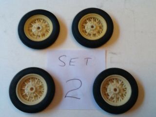 Set 2 Hubley Model A Ford Tires And Wheels This Is For A Set Of Four