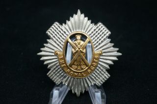 Ww2 British The Royal Scots Cap Badge