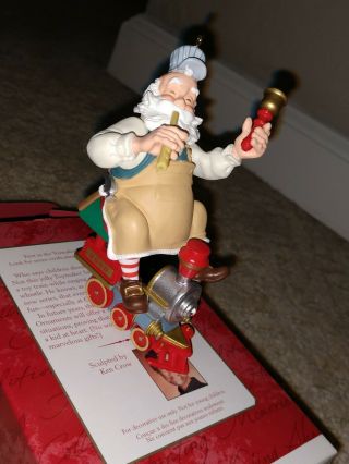 Hallmark Ornament Toymaker Santa Collector 