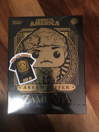 Funko Pop Coming To America Prince Akeem Gold Target Exclusive 574 (size Xl)