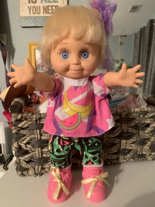 Lgti Vintage 1991 Galoob Baby Face Doll 1 So Sweet Marcy