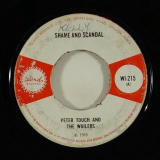 Peter Tosh & The Wailers " Shame & Scandal " Reggae 45 Island Uk Mp3