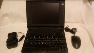 Vintage Ibm Thinkpad 755cd 10.  5 " Laptop Type 9545 Complete Setup