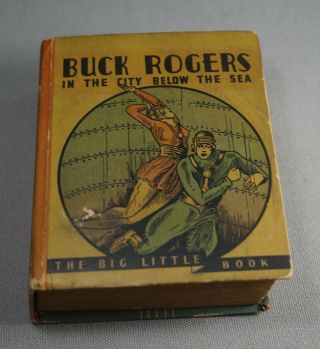 1934 Buck Rogers In The City Below The Sea Big Little Book