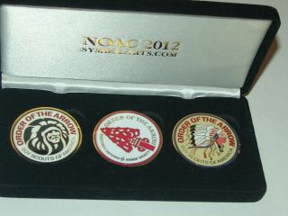 2012 National Oa Conference Coin Set - Both Sides In Photos