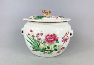 Good Antique Chinese Porcelain Lidded Bowl