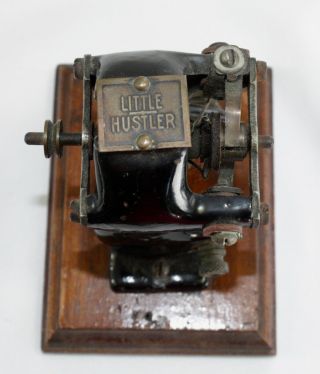 Knapp Little Hustler Electric Motor To Run Toys,  Drive Fan Blade.  Nyc.  1900