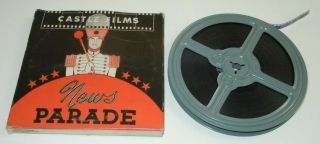 News Parade Of The Year 1941 Ww2 8mm Castle Films Reel World War Ii Vintage