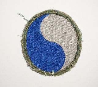 29th Infantry Division Patch D - Day Wwii Us Army P0211