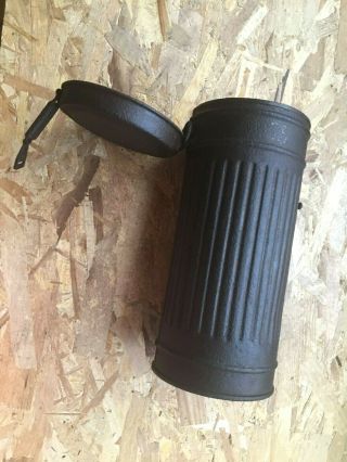 Military German Gas Mask Container Box Canister Ww2