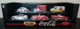 1998 Coca - Cola Matchbox Collectibles 6 Pack
