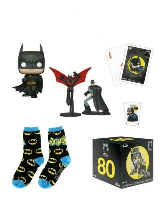 Funko Pop Dc Comics Batman 80th Collectors Box Target Exclusive