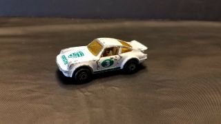 1979 Matchbox Superfast Porsche 911 930 Turbo White Green 3 Macau