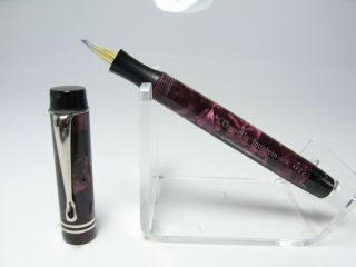 Nos Vintage Late 40´s Lloyds 722 Fountain Pen With Glass Nib Freshly Serviced 2